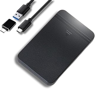 Disque dur externe portable ezekers 500 Go - USB 3.0 et USB-C — Disque dur externe