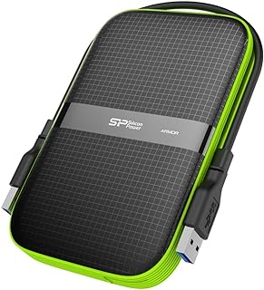 Silicon Power 4TB Rugged Armor A60 External Hard Drive