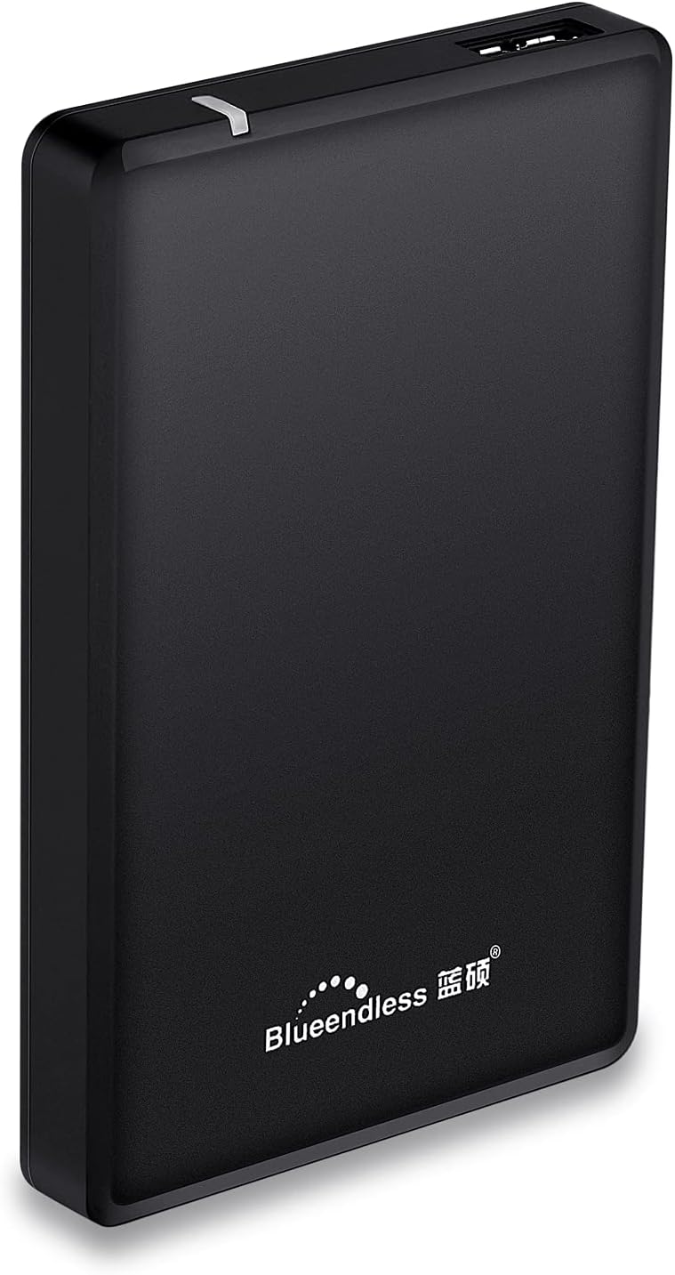 Ultra Slim Portable External Hard Drive USB 3.0 500GB — External Hard Drive