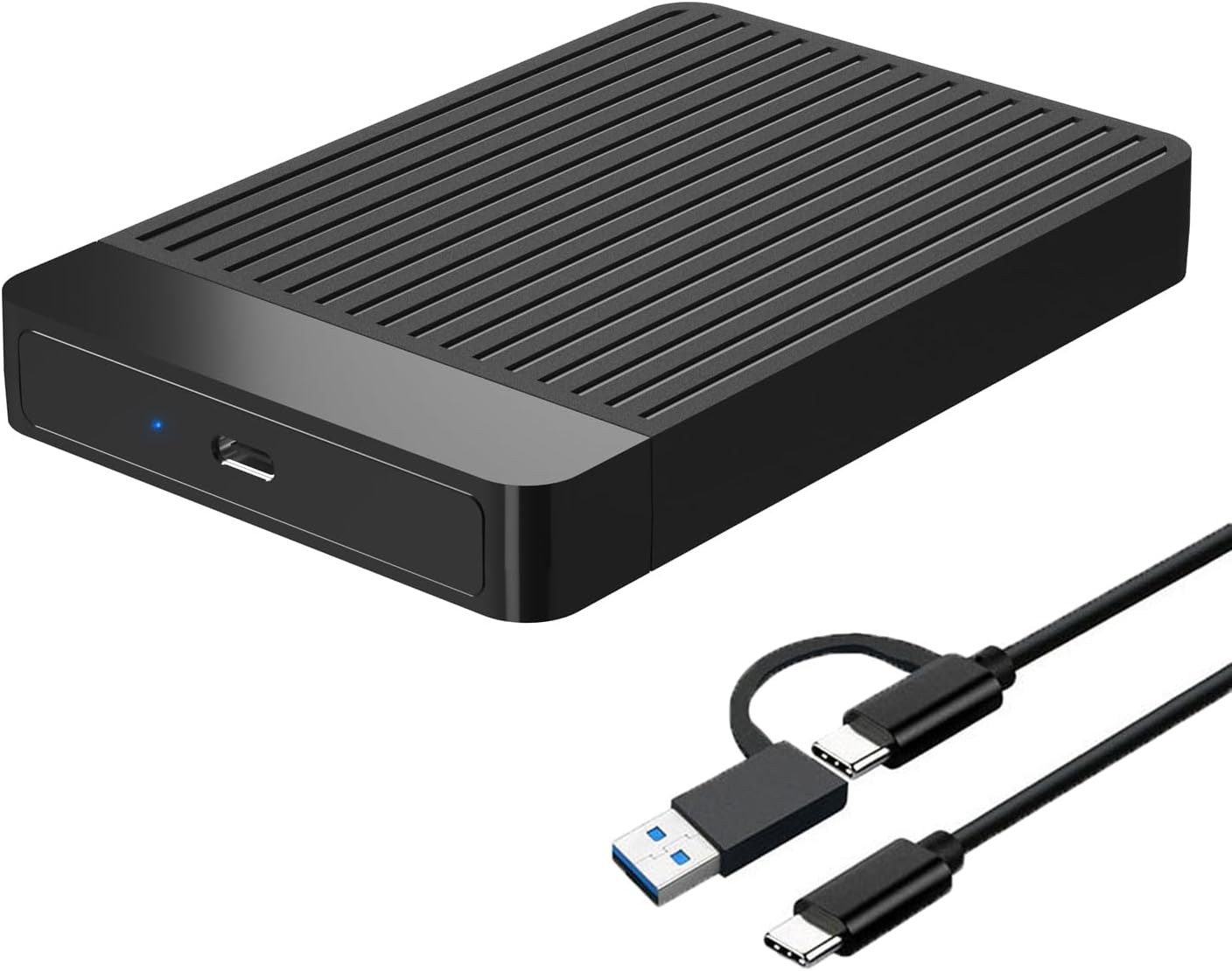 Disque dur externe portable ultra mince 1 To USB 3.1 Type-C — Disque dur externe