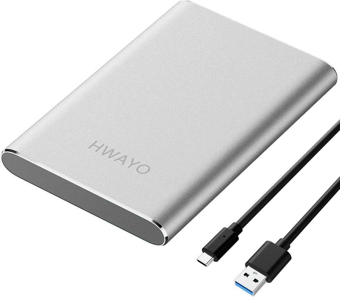 Disque dur externe portable HWAYO 160 Go USB3.1 Type C — Disque dur externe
