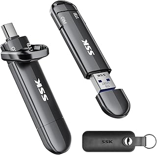 SSK USB SSD 1TB External Hard Drive with USB 3.2 GEN2