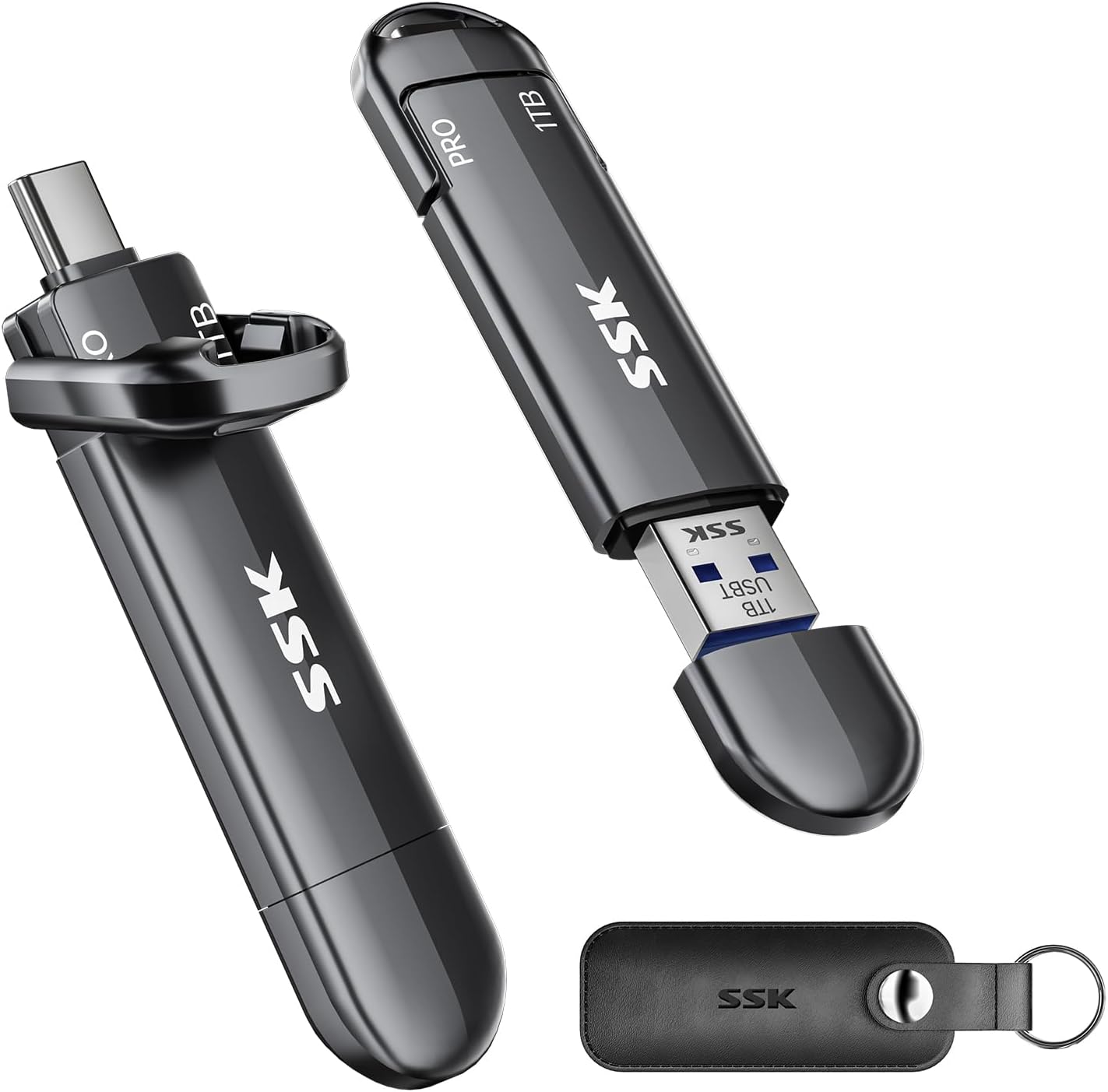 Disque dur externe SSK SSD USB 1 To avec USB 3.2 GEN2 — Disque dur externe