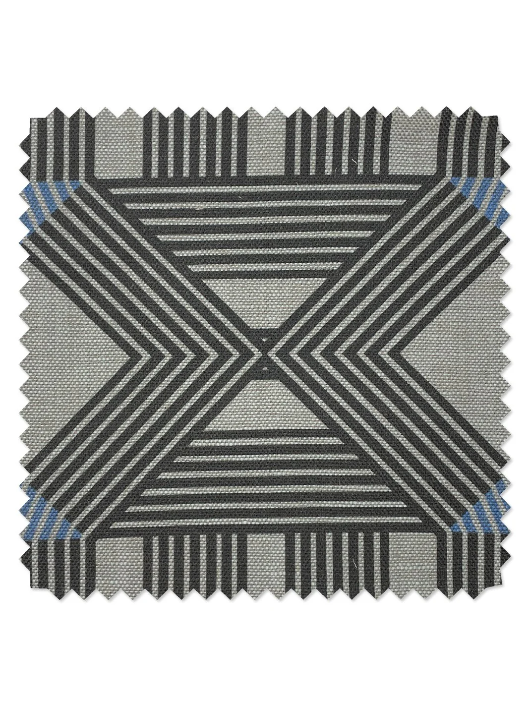 Barbie™ 'Roman Holiday Key' Flax Linen Fabric - Sky — Fabric by the Yard