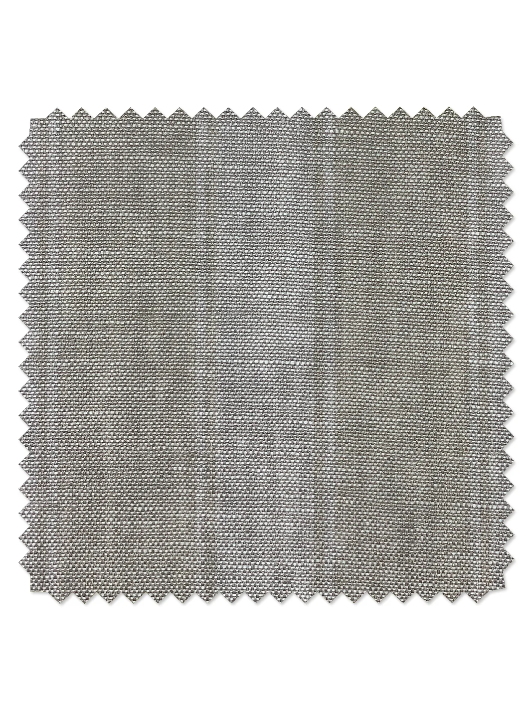 Ojai Stripe Flax Linen Fabric by Wallshoppe - Iced Chai