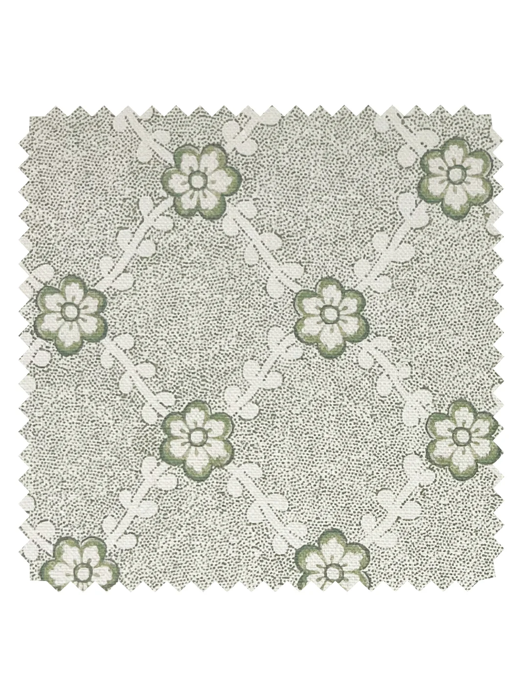 Lucia' Linen Fabric by Nathan Turner - Green — Fabric by the Yard