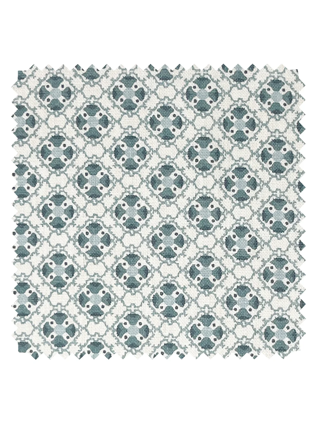 Tissu en lin Medallion All Over par Nathan Turner - Sage — Tissu au mètre