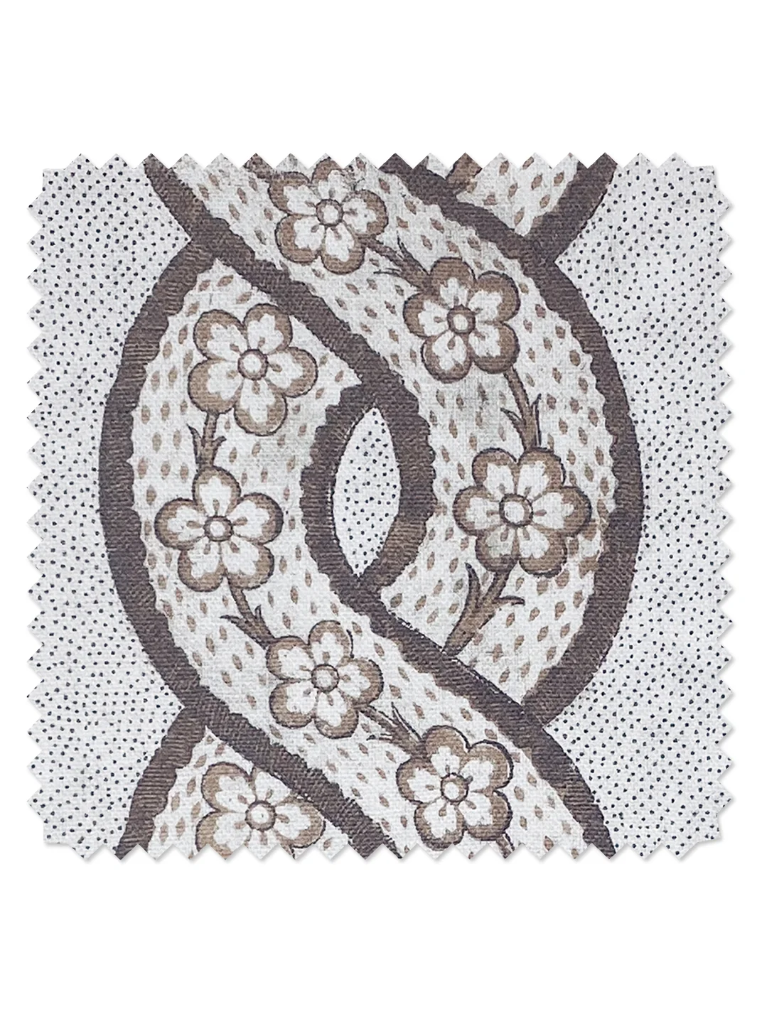 Tissu en lin Whitby par Nathan Turner - Brun — Tissu au mètre