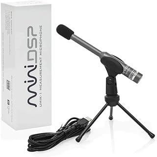 miniDSP UMIK-1 USB Measurement Calibrated Microphone — Usb Microphone