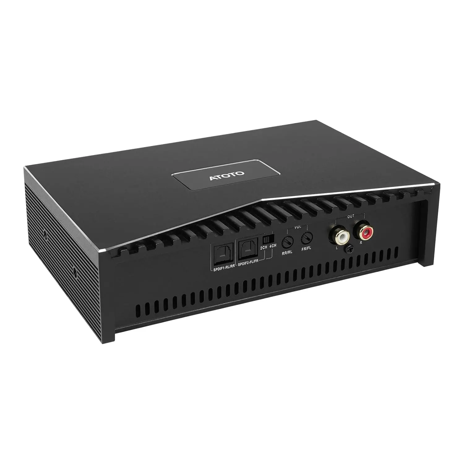 Atoto CA-AEC03 Compact Digital Car Amplifier, 4 Channel, RMS 4x55W — Audio Amplifiers & DACs