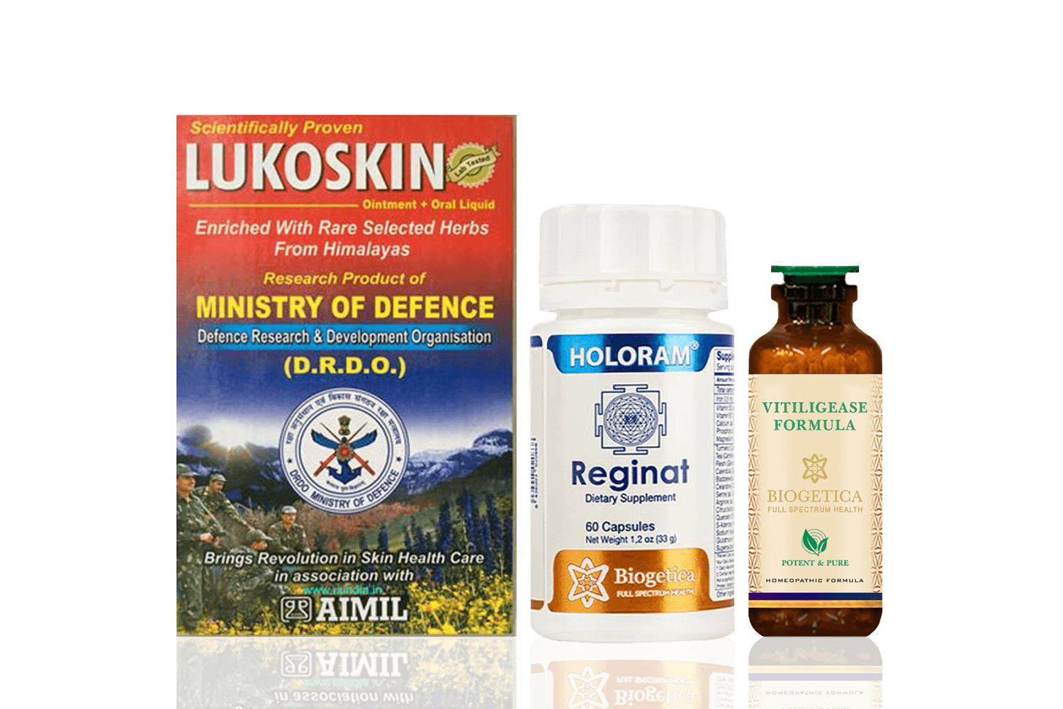 Kit Biogetica Freedom avec supplément de bien-être Vitiligease