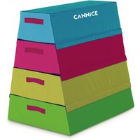 Foam Plyometric Box with Modular Sections for Custom Training Heights — Fitness Equipment