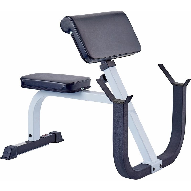 Banc de Curl Prêcheur York FTS pour Entraînement Ciblé des Biceps — Équipement de gymnastique à domicile