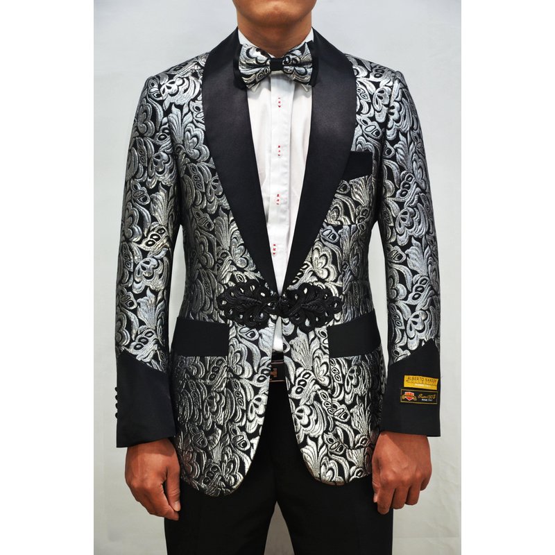 Smoking-2 Silver - Men's Slim Fit Blazers