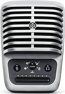Microphone à condensateur numérique Shure MV51 à large diaphragme — Micro USB
