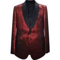 Paisley-500 Red - Men's Blazers