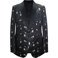 Paisley-501 Black - Men's Blazers