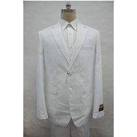 Alberto Nardoni Store Seersucker-2BV Men's Modern Fit Suit