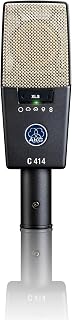 AKG Pro Audio C414 XLS Multipattern Instrument Condenser Microphone — Usb Microphone