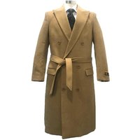 DB Coat - Camel - Double Breasted Winter Overcoat — Winter Jacket Men