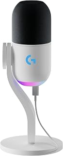 Microphone de jeu Logitech G Yeti GX dynamique RGB USB pour PC/Mac — Micro USB