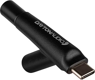 Dayton Audio iMM-6C USB-C Microphone for iPhone, iPad, Android