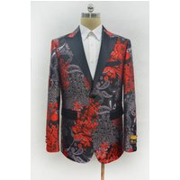 Alberto Nardoni Store Red Men's Blazer — Mens Suits & Blazers
