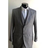 AlbertoNardoniStore Costume Ajusté Gris