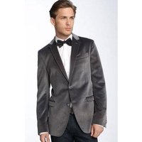 AlbertoNardoniStore Velvet-2BV Blazer coupe moderne gris