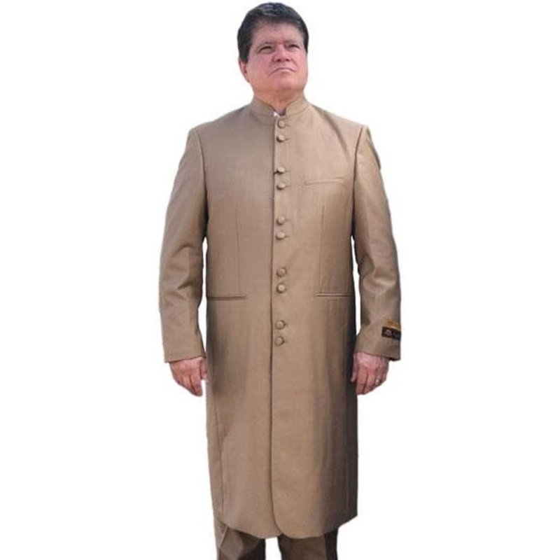 Costume de clergé pour hommes - Taupe