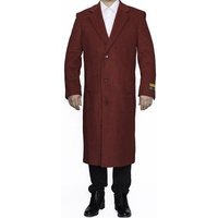 AlbertoNardoniStore Winter Jacket Men Coat-03 Red — Winter Jacket Men
