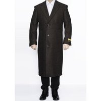 AlbertoNardoniStore Coat-03 J8852-12# Brown Winter Jacket — Winter Jacket Men