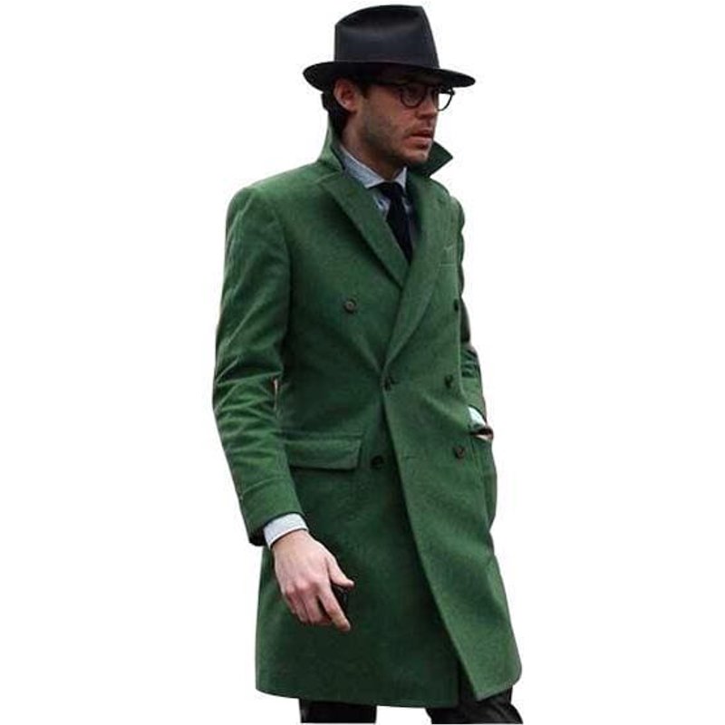DB-Coat SM-2# Veste d'hiver olive pour homme