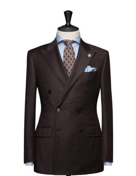 Costume Ajusté Noir avec Pantalons Plissés Alberto Nardoni