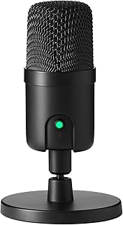 Amazon Basics Mini USB Condenser Microphone for Streaming and Recording — Usb Microphone
