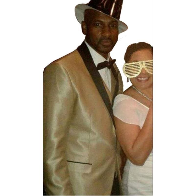 Tux-SH Champagne Tuxedo - AlbertoNardoniStore — Mens Suits & Blazers