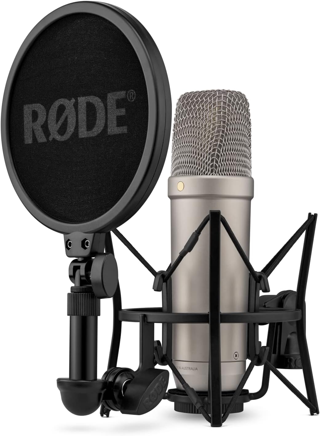 Microphone à condensateur Rode NT1 5e génération avec support SM6 — Micro USB