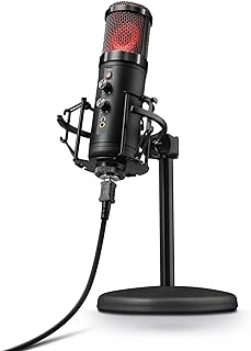 Trust Gaming GXT 256 Exxo USB Microphone for PC, Laptop, PS4