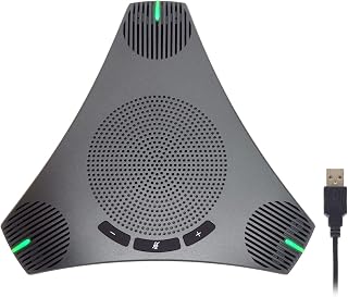 Conference Speaker and Microphone with USB Hub for 8-10 People — Usb Microphone