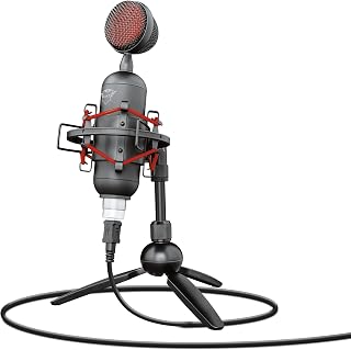 Trust GXT 244 Buzz USB Microphone with Clear Audio and Noise Reduction