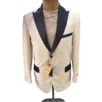 Alberto Nardoni Store Velvet-Tux101 3# Costume pour homme ivoire — Costumes et vestons pour hommes