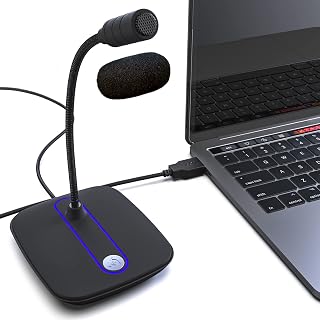 KLIM C4 USB Microphone with Mute Button for PC and Console — Usb Microphone