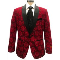 N-116 Red Men's Blazers for Wholesale — Fashion Accessories