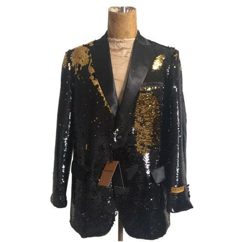 Alberto Nardoni Men's Gold Blazer