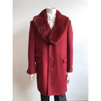 Voiture-manteau-Rouge - en gros de la monnaie - en gros de la monnaie d'hiver