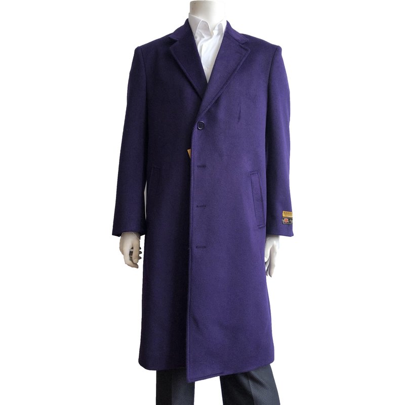 AlbertoNardoniStore Coat-44 Purple - Stylish Winter Outerwear — Fashion Accessories
