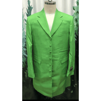AlbertoNardoniStore Zoot-100 AppleGreen Full Length Suit — Fashion Accessories