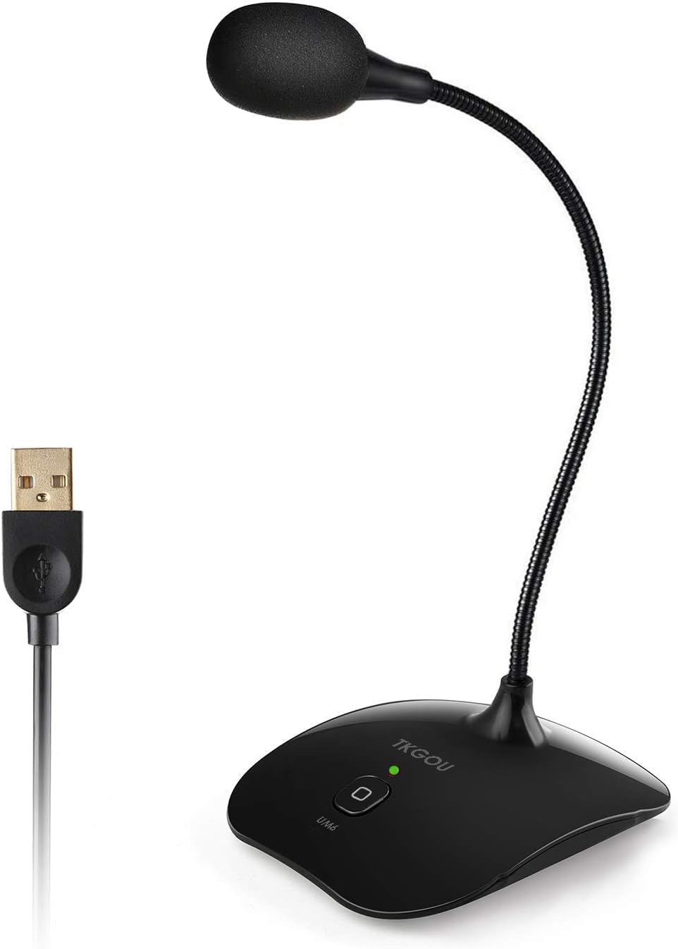 Microphone USB pour ordinateur avec bouton muet - Plug&Play — Micro USB