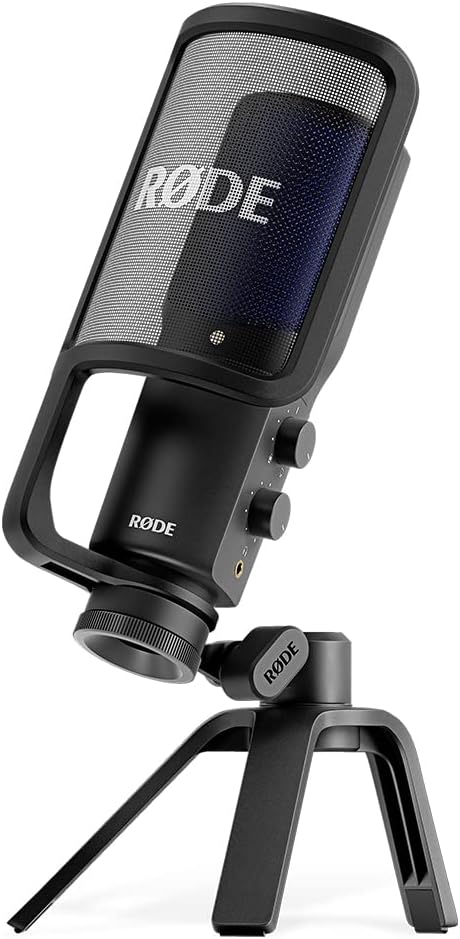 Microphone à condensateur USB Rode NT-USB+ pour enregistrement audio — Micro USB