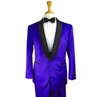 AlbertoNardoniStore VS-101 Royal Blue Blazer — Fashion Accessories